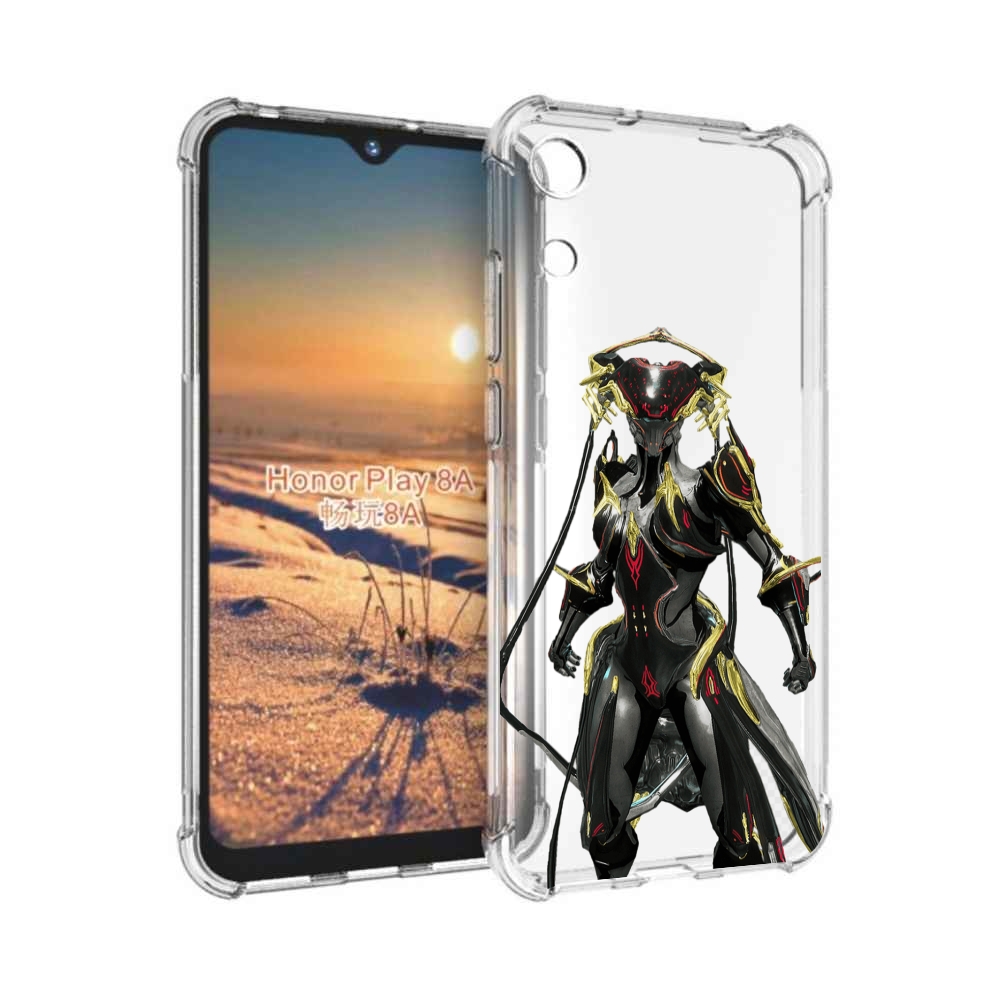 

Чехол бампер MyPads warframe для Honor 8A, Прозрачный, Tocco