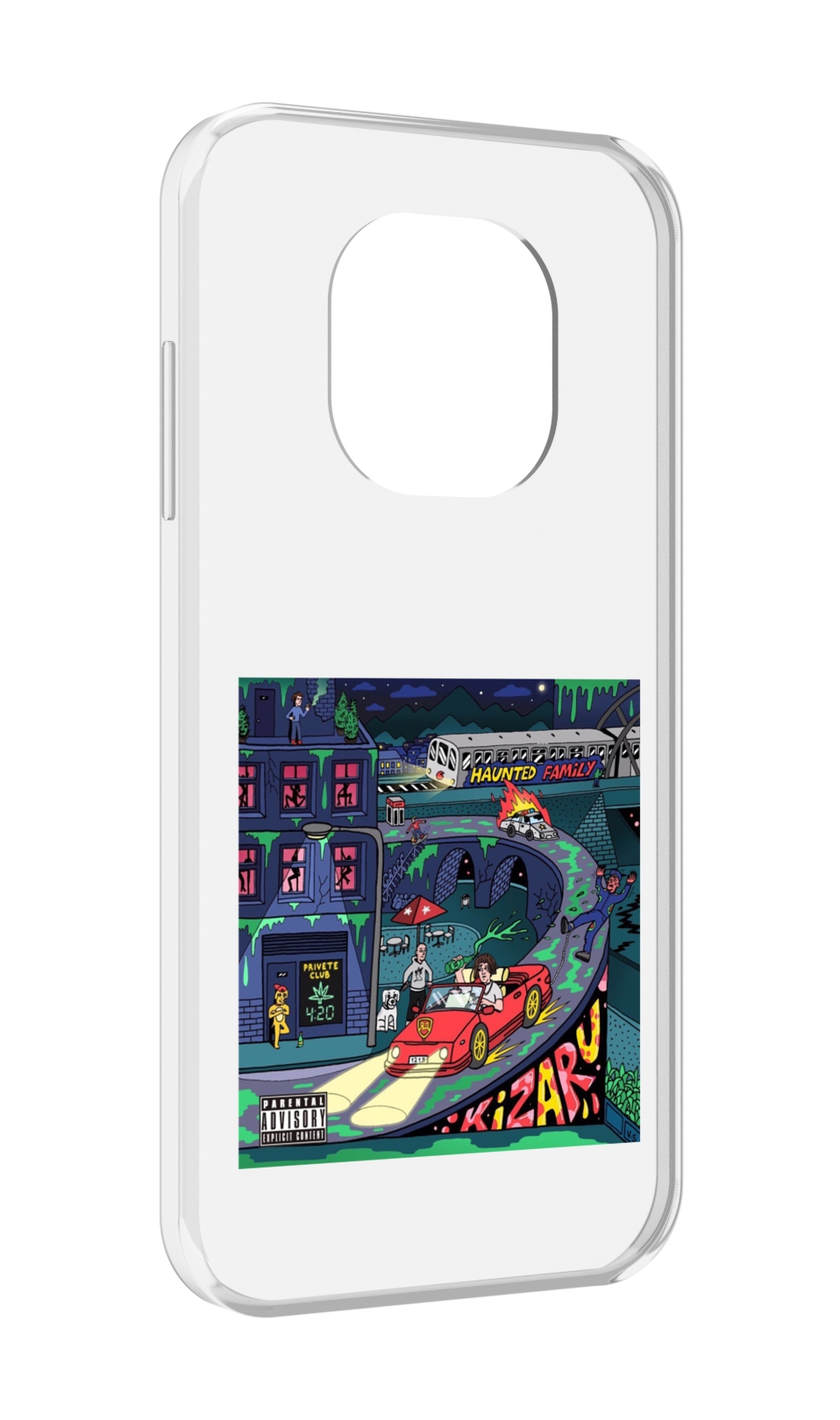 

Чехол MyPads Яд (альбом Kizaru) для Blackview BL8800 / BL8800 Pro, Прозрачный, Tocco