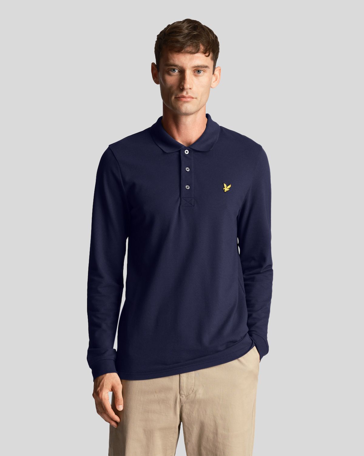 

Лонгслив мужской Lyle & Scott LP400VOG_Z99 синий L, LP400VOG_Z99