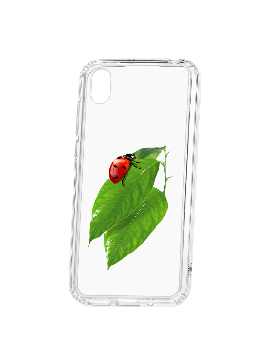 фото Чехол на huawei honor 8s kruche print ladybug кruче