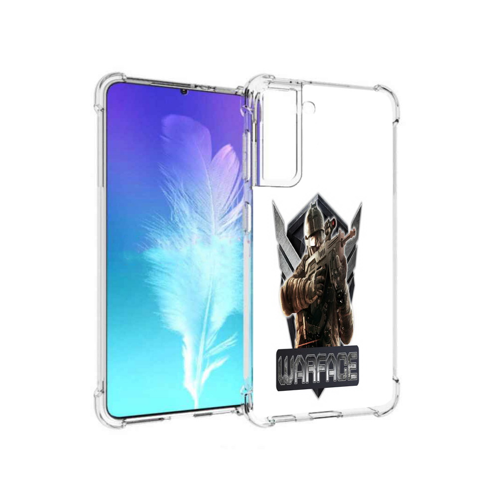 

Чехол MyPads Tocco для Samsung Galaxy S21 игра про войну (PT157088.510.374), Прозрачный, Tocco