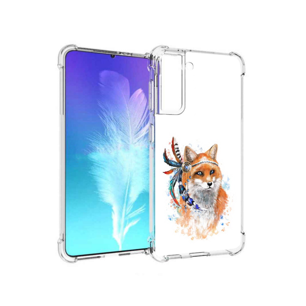 Чехол MyPads Tocco для Samsung Galaxy S21 инду лиса (PT157088.510.377)