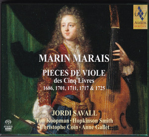 Marin Marais: Pieces for Viol from the Five Books (SACD)