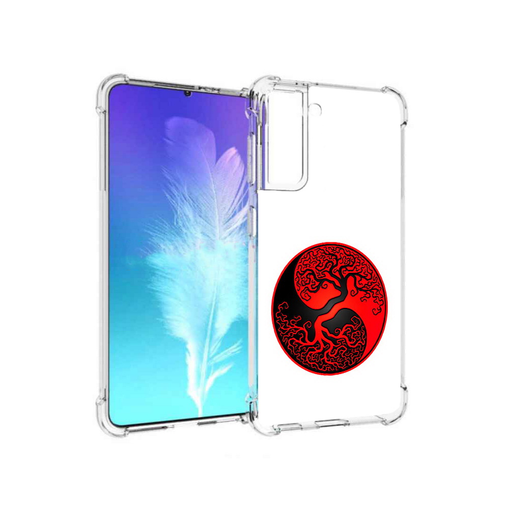 

Чехол MyPads Tocco для Samsung Galaxy S21 инь янь дерево (PT157088.510.379), Прозрачный, Tocco