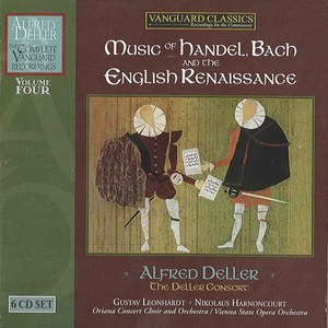 

Music of Handel,Bach and the English Renaissance The Complete Vanguard Recordings Volume 4, 6 CD