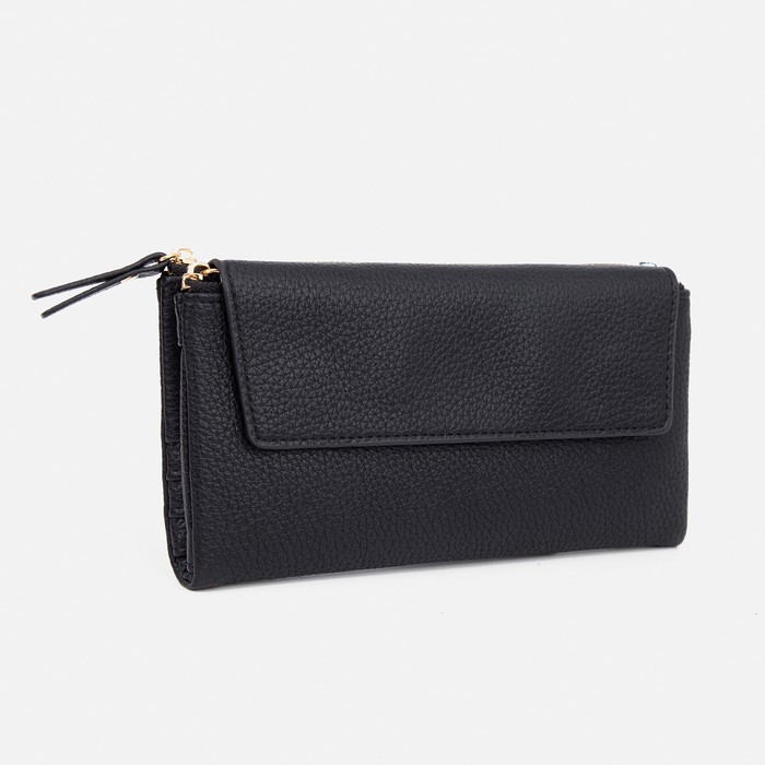 

Кошелек женский NoBrand 9447972 черный, 9447972
