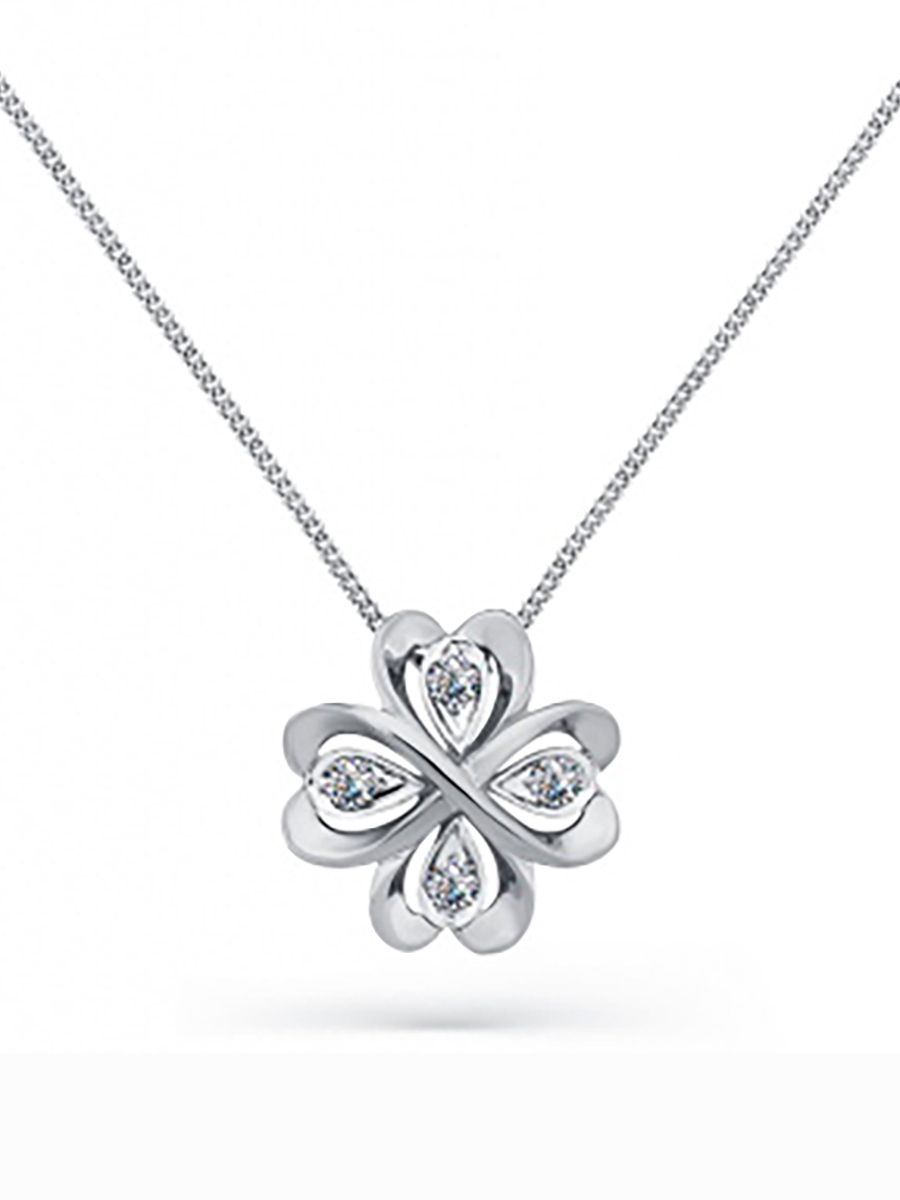 

Колье из белого золота с 4 бриллиантами 49 см Master Brilliant 6-260477-00-00, 6-260477-00-00