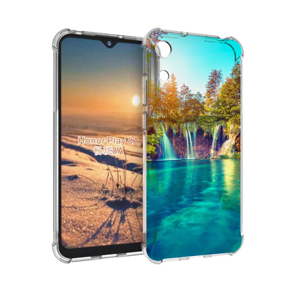 

Чехол бампер MyPads Водапад-2 для Honor 8A, Прозрачный, Tocco