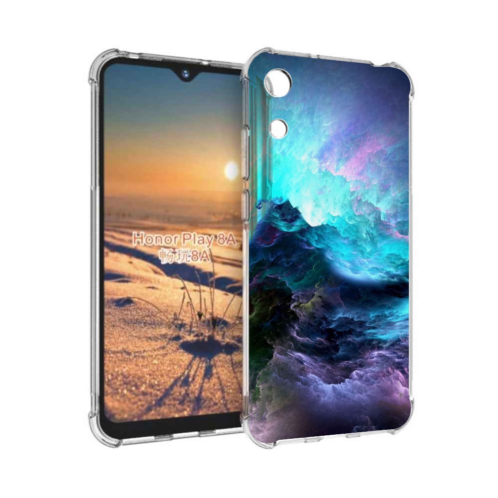 

Чехол бампер MyPads Волна для Honor 8A, Прозрачный, Tocco