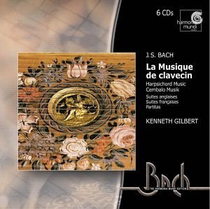 

Bach: La Musique de clavecin (Harpsichord Music) - Kenneth Gilbert, 6 CD