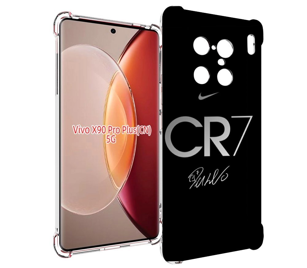 

Чехол MyPads CR7 для Vivo X90 Pro Plus, Прозрачный, Tocco