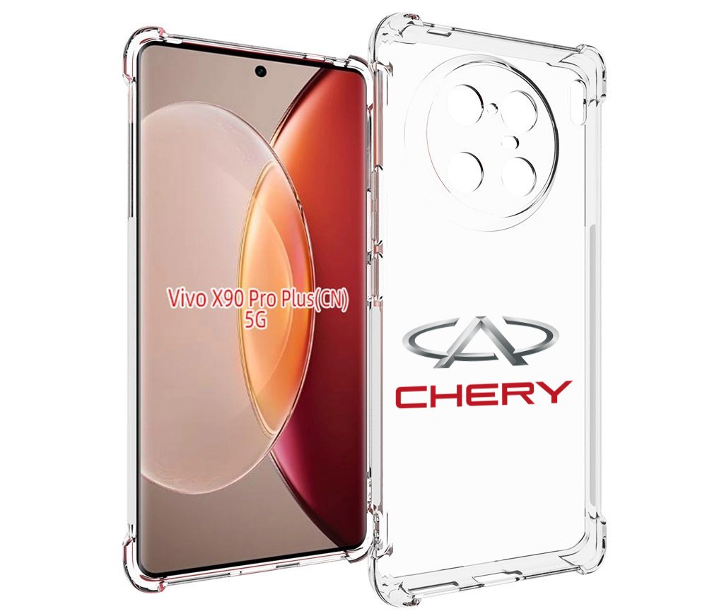 

Чехол MyPads Chery-3 мужской для Vivo X90 Pro Plus, Прозрачный, Tocco