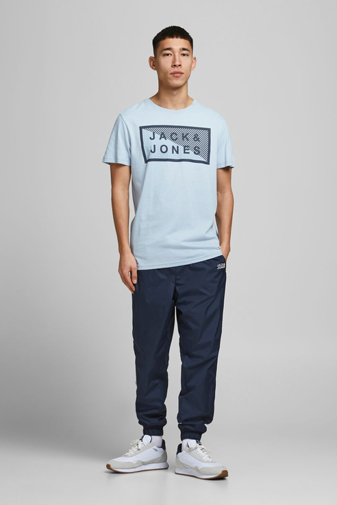 фото Футболка мужская jack & jones 12185035 голубая 46 ru