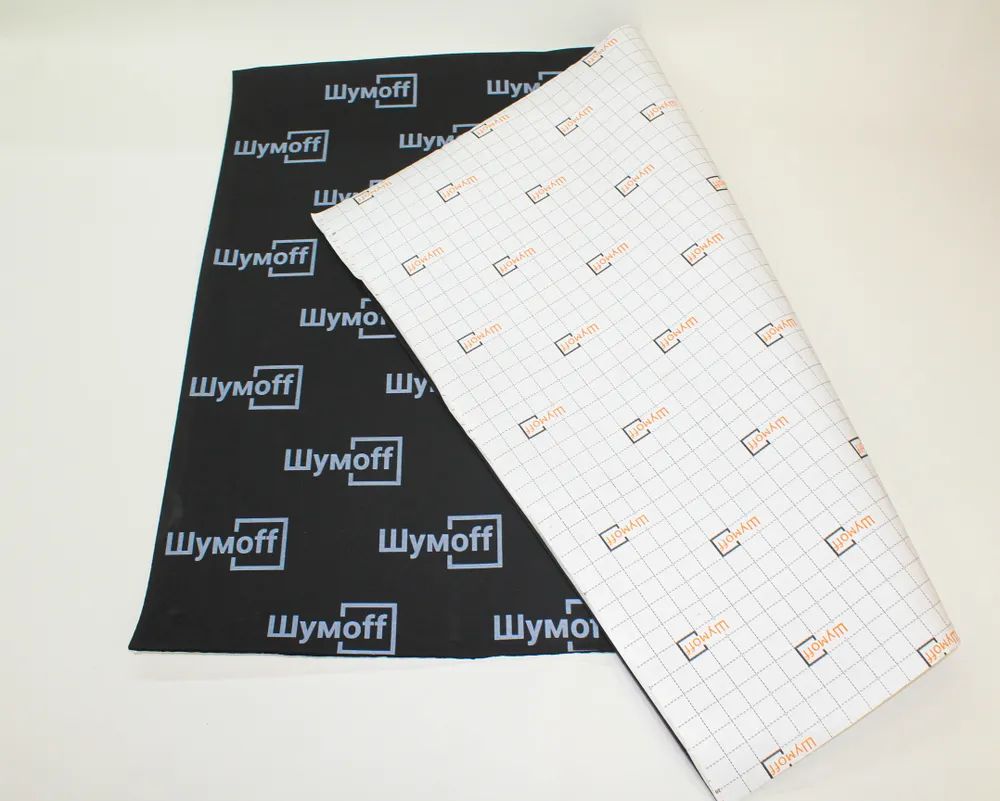 

Материал уплотнительный звукоизоляционный самоклеящийся Шумофф Комфорт 3 (750*1000)(1 лис), Комфорт 3