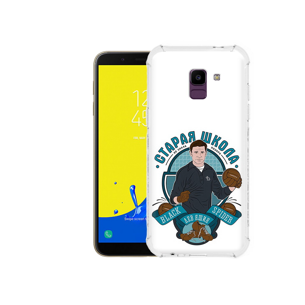

Чехол MyPads Tocco для Samsung Galaxy J6 (2018) Старая школа, Прозрачный, Tocco