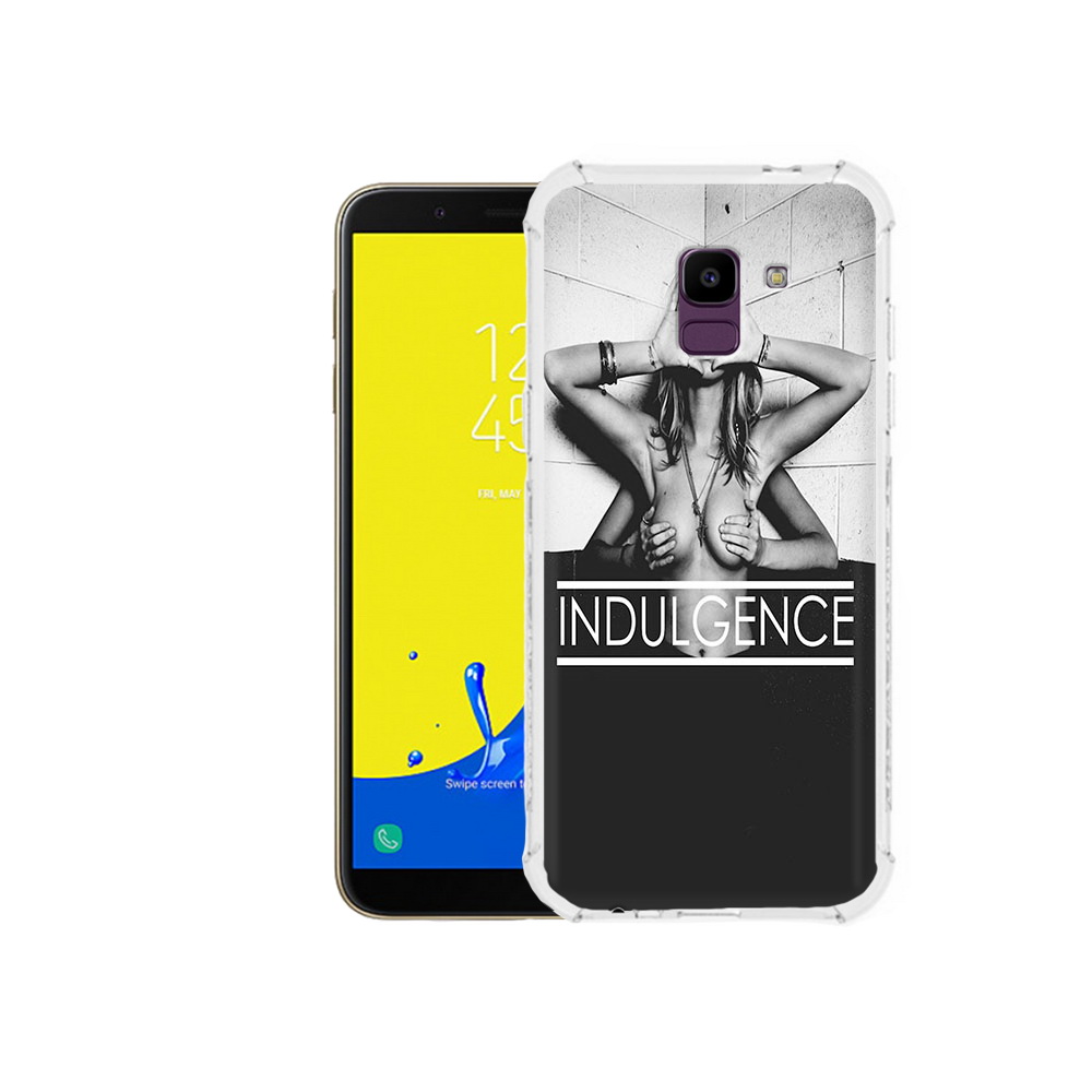 

Чехол MyPads Tocco для Samsung Galaxy J6 (2018) Страсть, Прозрачный, Tocco