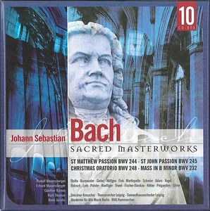 

BACH, J.S.: Sacred Masterworks - St. Matthew Passion / St. John Passion, 8 CD