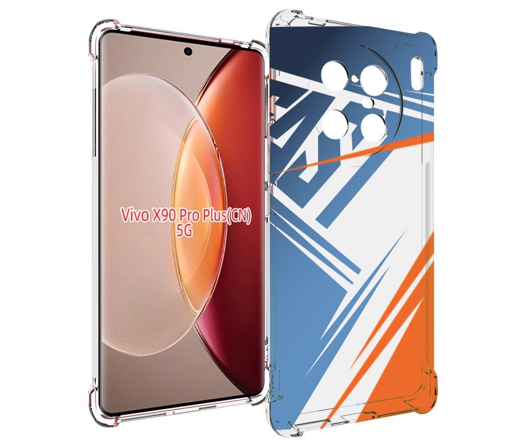 

Чехол MyPads Fast для Vivo X90 Pro Plus, Прозрачный, Tocco