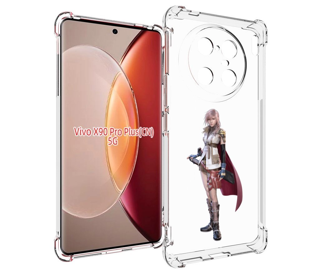 

Чехол MyPads Final-Fantasy для Vivo X90 Pro Plus, Прозрачный, Tocco