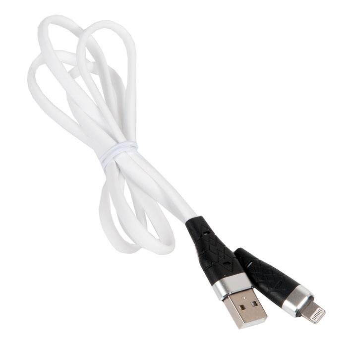 фото Кабель usb hoco x53 angel для lightning, 2.4а, длина 1.0м, белый