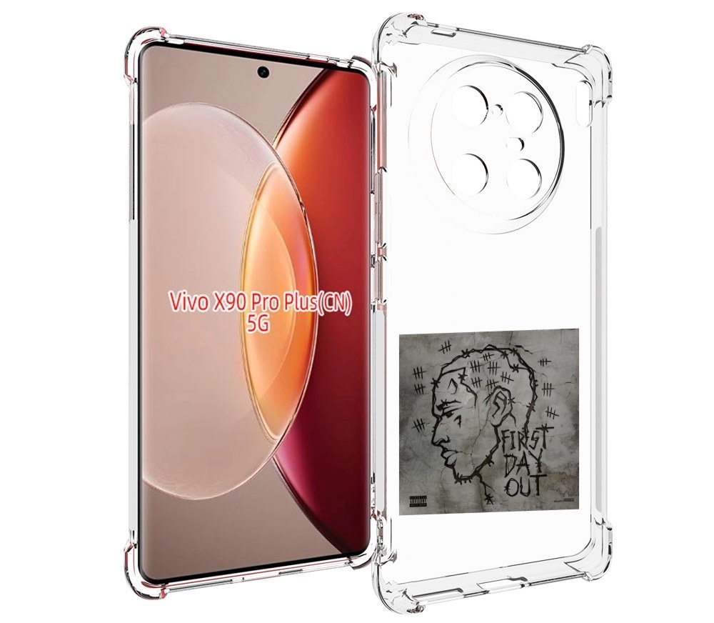 

Чехол MyPads First Day Out для Vivo X90 Pro Plus, Прозрачный, Tocco