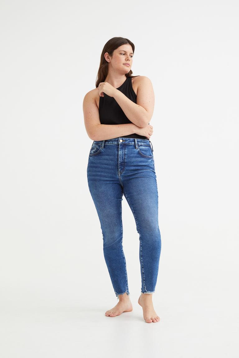 

Джинсы женские H&M 0986211019 синие S (доставка из-за рубежа), Синий, 0986211019