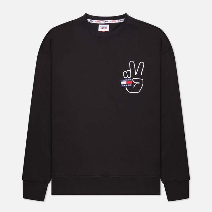 

Свитшот мужской Tommy Jeans DM0DM11650 черный M, DM0DM11650