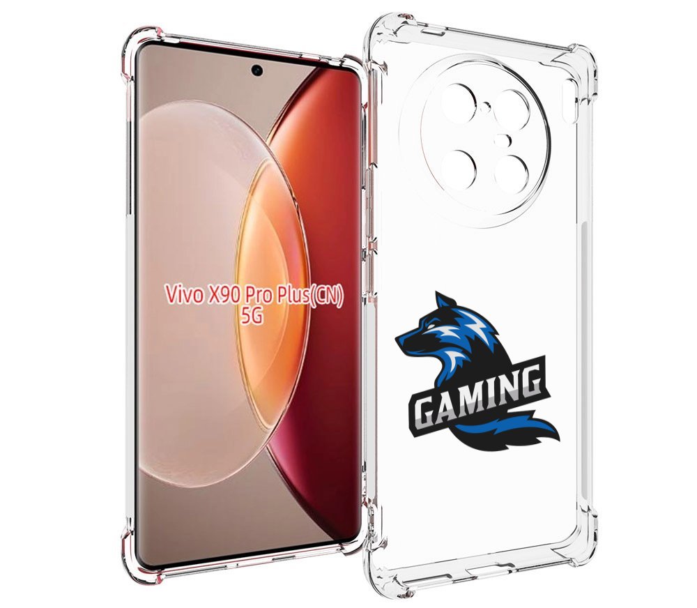 

Чехол MyPads Gaming мужской для Vivo X90 Pro Plus, Прозрачный, Tocco