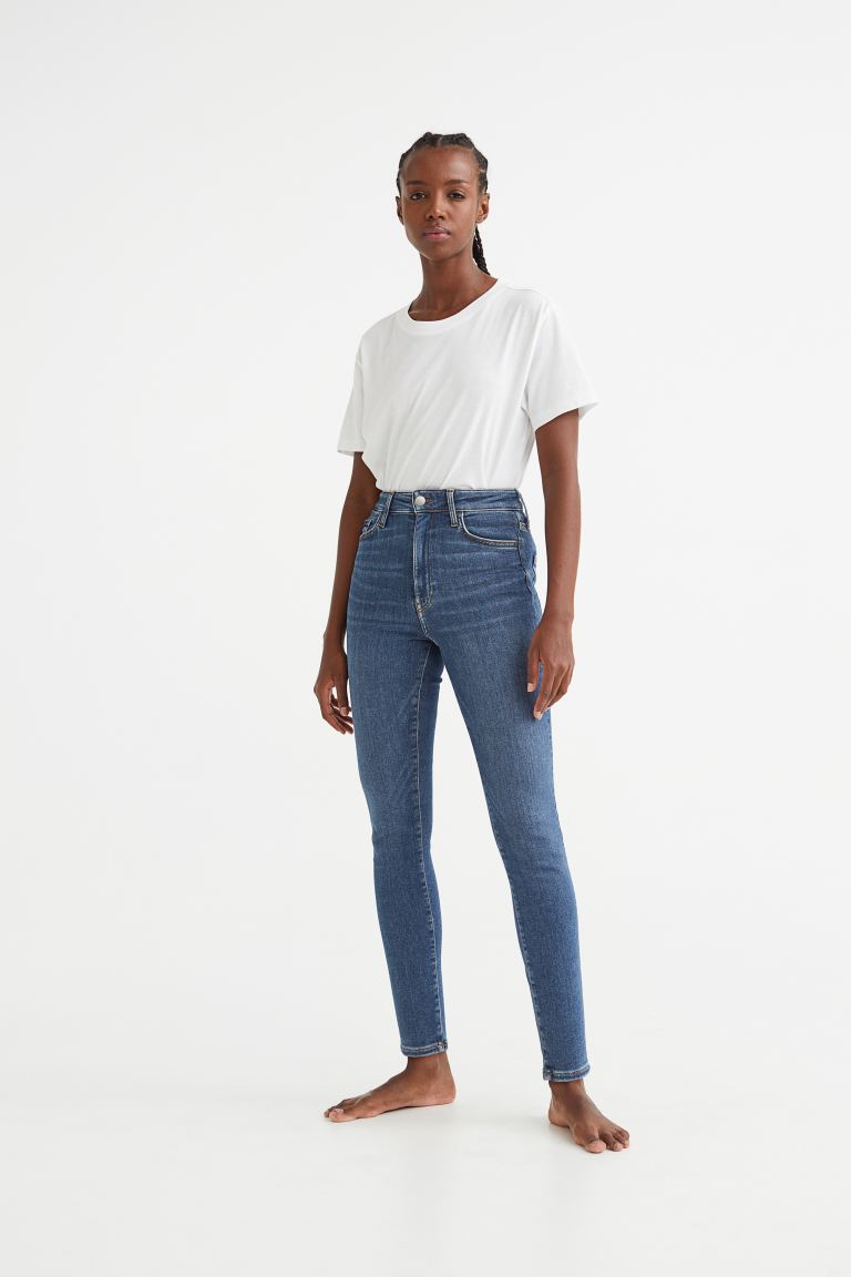

Джинсы женские H&M 0986211026 синие 4XL (доставка из-за рубежа), Синий, 0986211026
