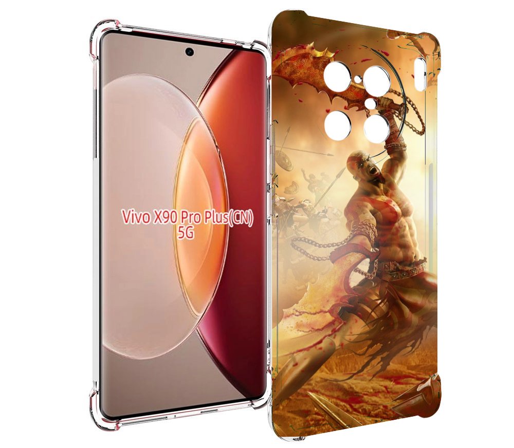 

Чехол MyPads God Of War III для Vivo X90 Pro Plus, Прозрачный, Tocco