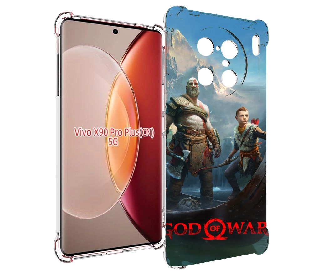 

Чехол MyPads God Of War Кратос Атрей для Vivo X90 Pro Plus, Прозрачный, Tocco
