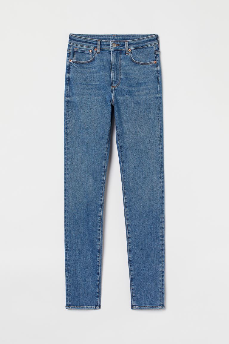 

Джинсы женские H&M 0986343001 синие 34 (доставка из-за рубежа), Синий, 0986343001
