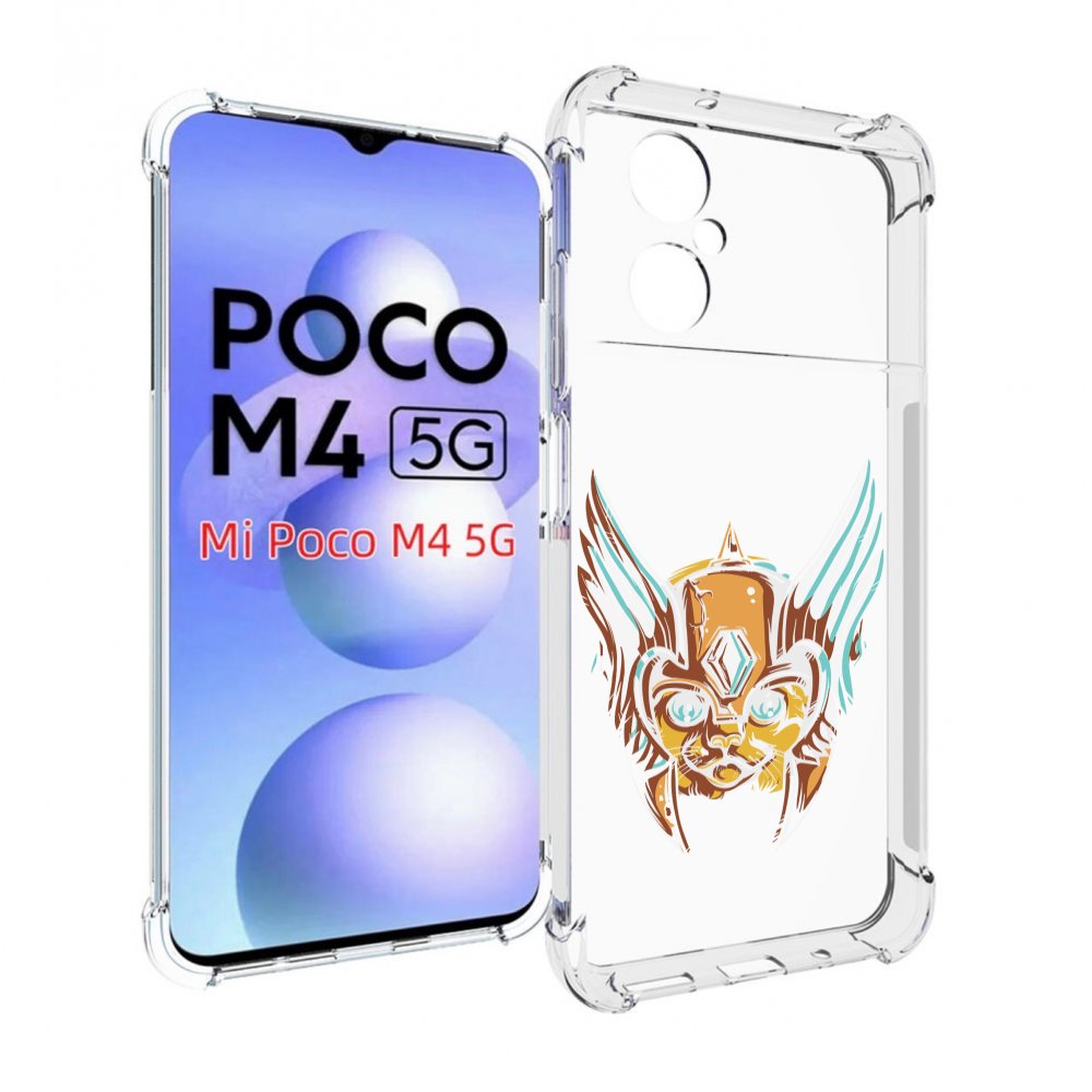 

Чехол MyPads тор абстракция для Xiaomi Poco M4 5G, Прозрачный, Tocco