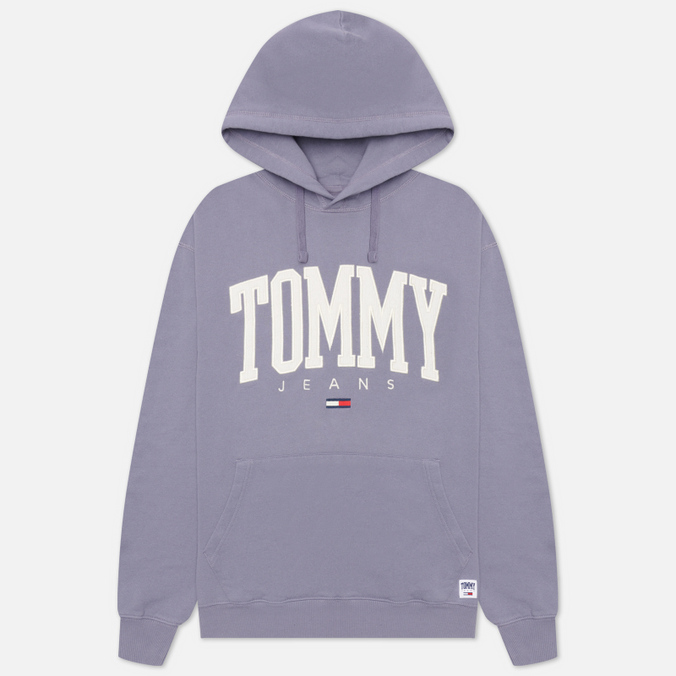 

Худи мужское Tommy Jeans DM0DM12543 фиолетовое M, DM0DM12543