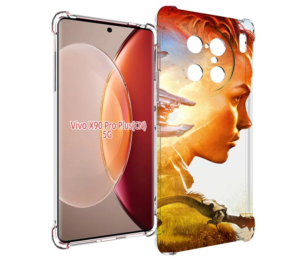 

Чехол MyPads Horizon Zero Dawn art для Vivo X90 Pro Plus, Прозрачный, Tocco