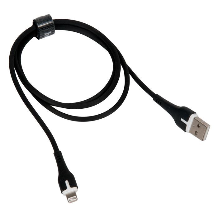 фото Кабель usb hoco x45 surplus для lightning, 2.4а, длина 1.0м, черный