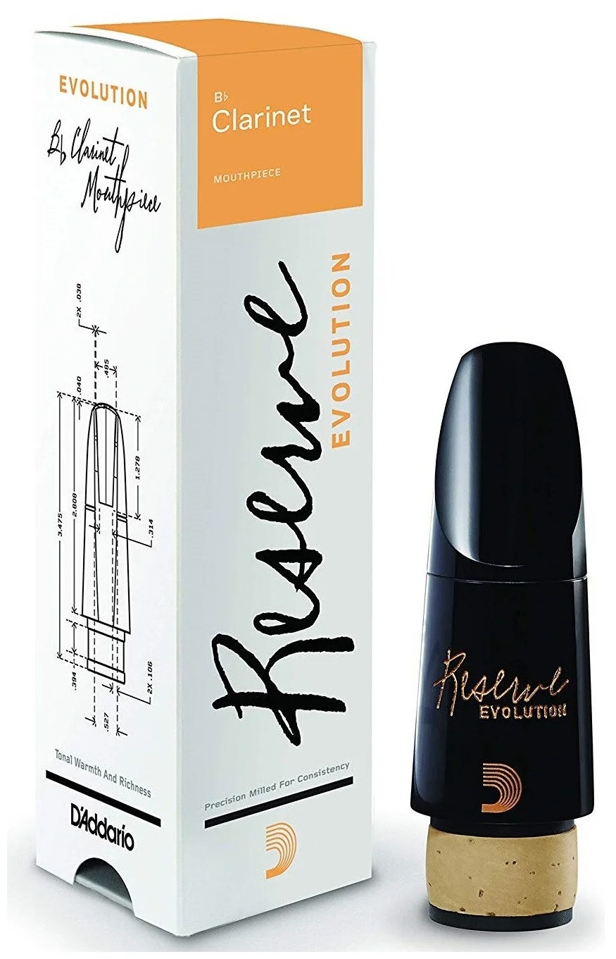 

Rico Mce-ev10 - мундштук для кларнета Bb, (1.08mm, Medium-long Facing, American Pitch)