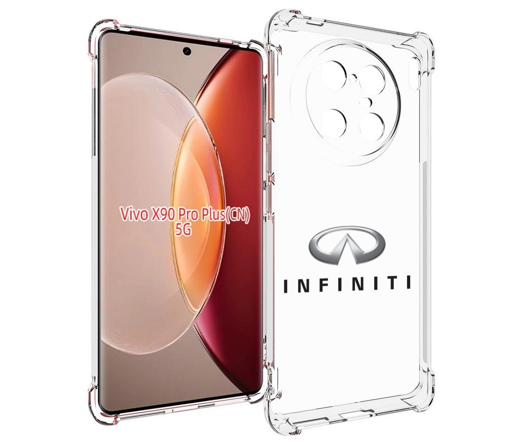 Чехол MyPads Infiniti-3 мужской для Vivo X90 Pro Plus