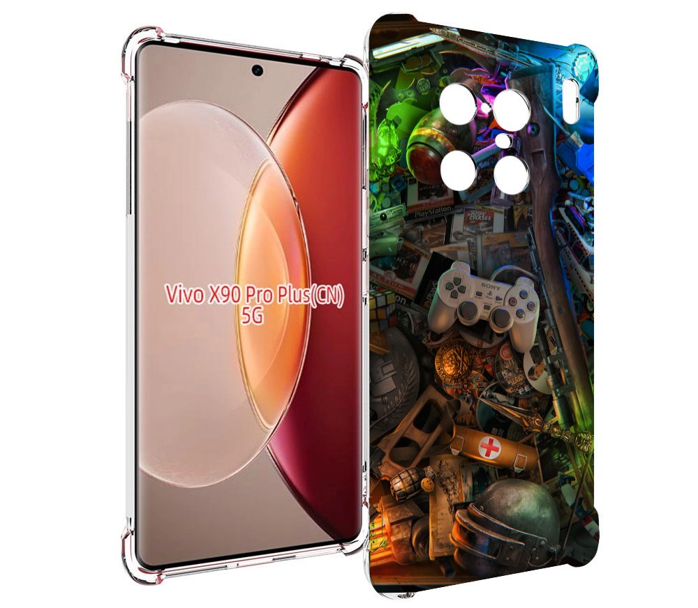 

Чехол MyPads JlaMBcPa6eM для Vivo X90 Pro Plus, Прозрачный, Tocco
