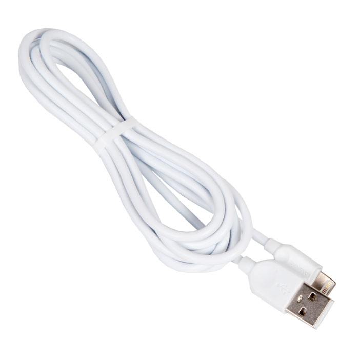 фото Кабель usb borofone bx14 для lightning, 2.4a, длина 1 м, белый hoco