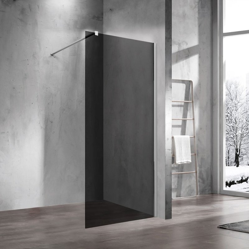 

Душевая перегородка Vincea Walk-in VSW-1H900CG 90 см, профиль хром, стекло тонированное