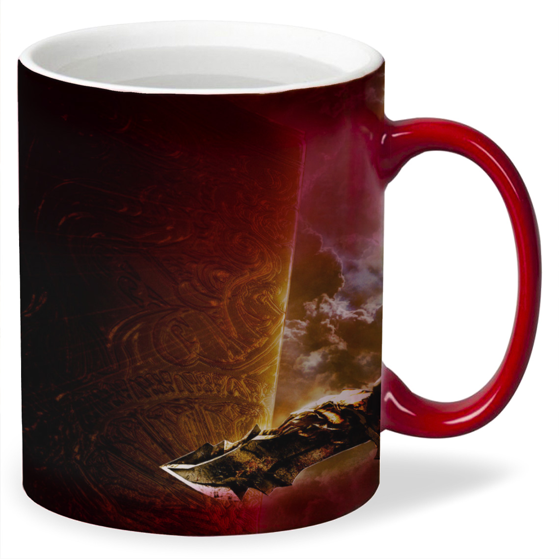 

Кружка CoolPodarok god of war chains of olympus Врата на Олимп