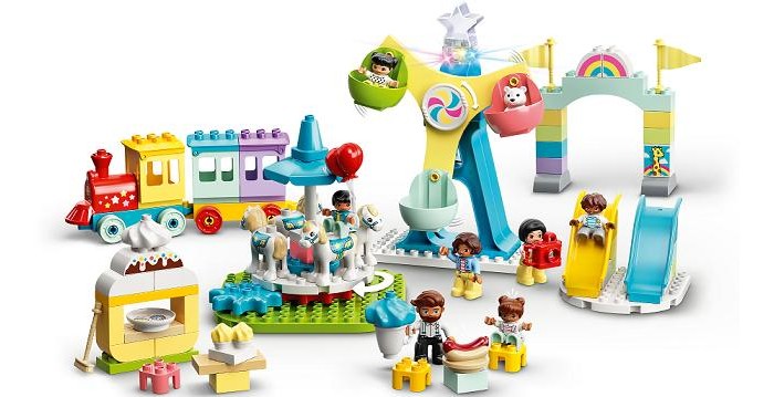 Купить Конструктор LEGO DUPLO Town 10956 Парк развлечений,