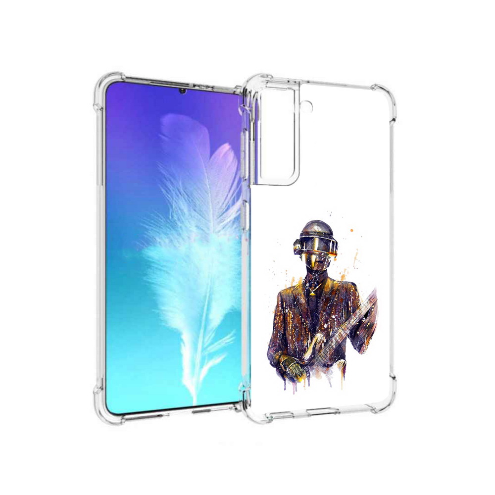 

Чехол MyPads Tocco для Samsung Galaxy S21 космо-гитарист (PT157088.510.392), Прозрачный, Tocco