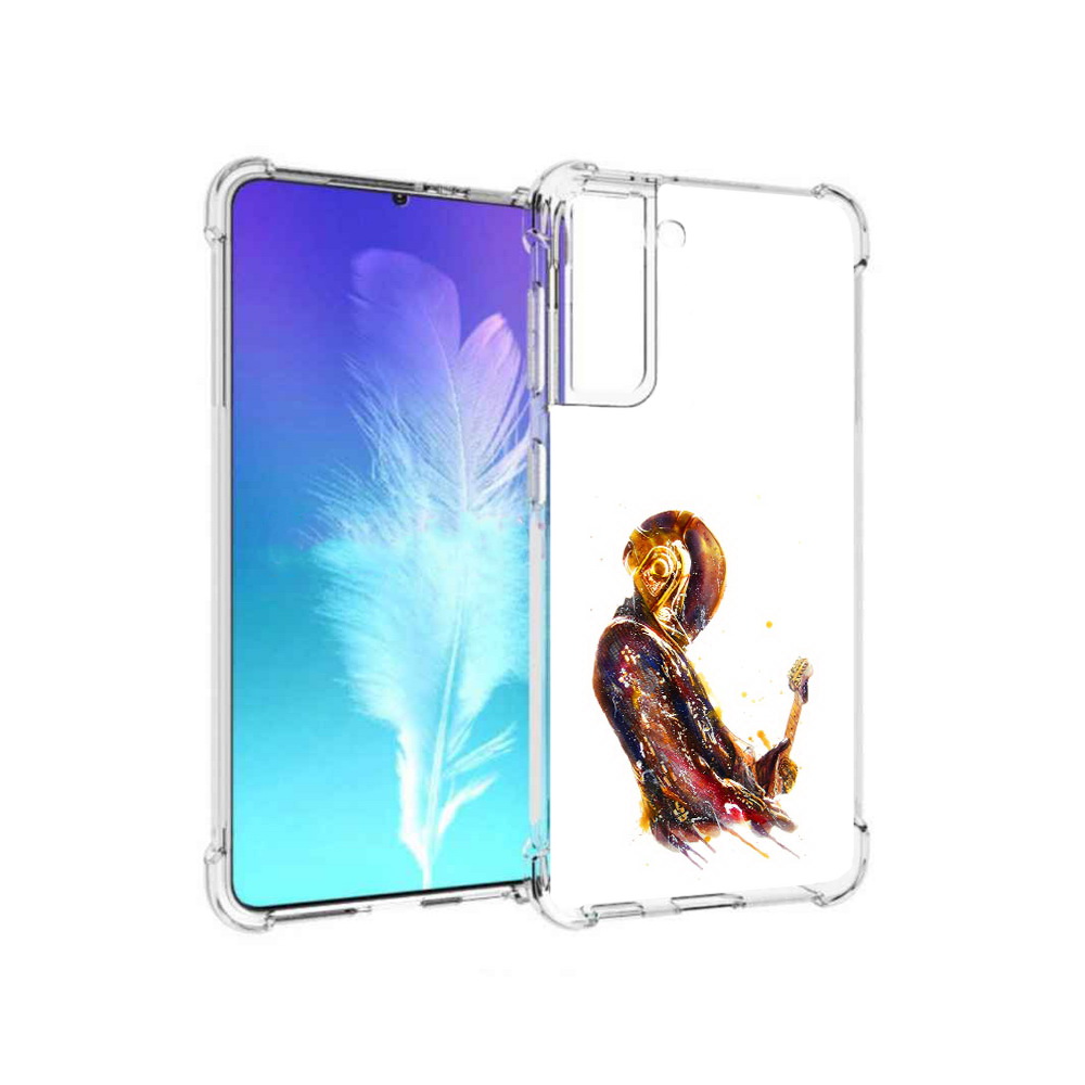 

Чехол MyPads Tocco для Samsung Galaxy S21 космо-музыкант (PT157088.510.393), Прозрачный, Tocco