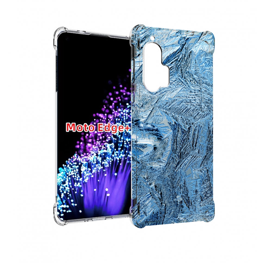 

Чехол MyPads обледенение для Motorola Edge+ Plus, Прозрачный, Tocco