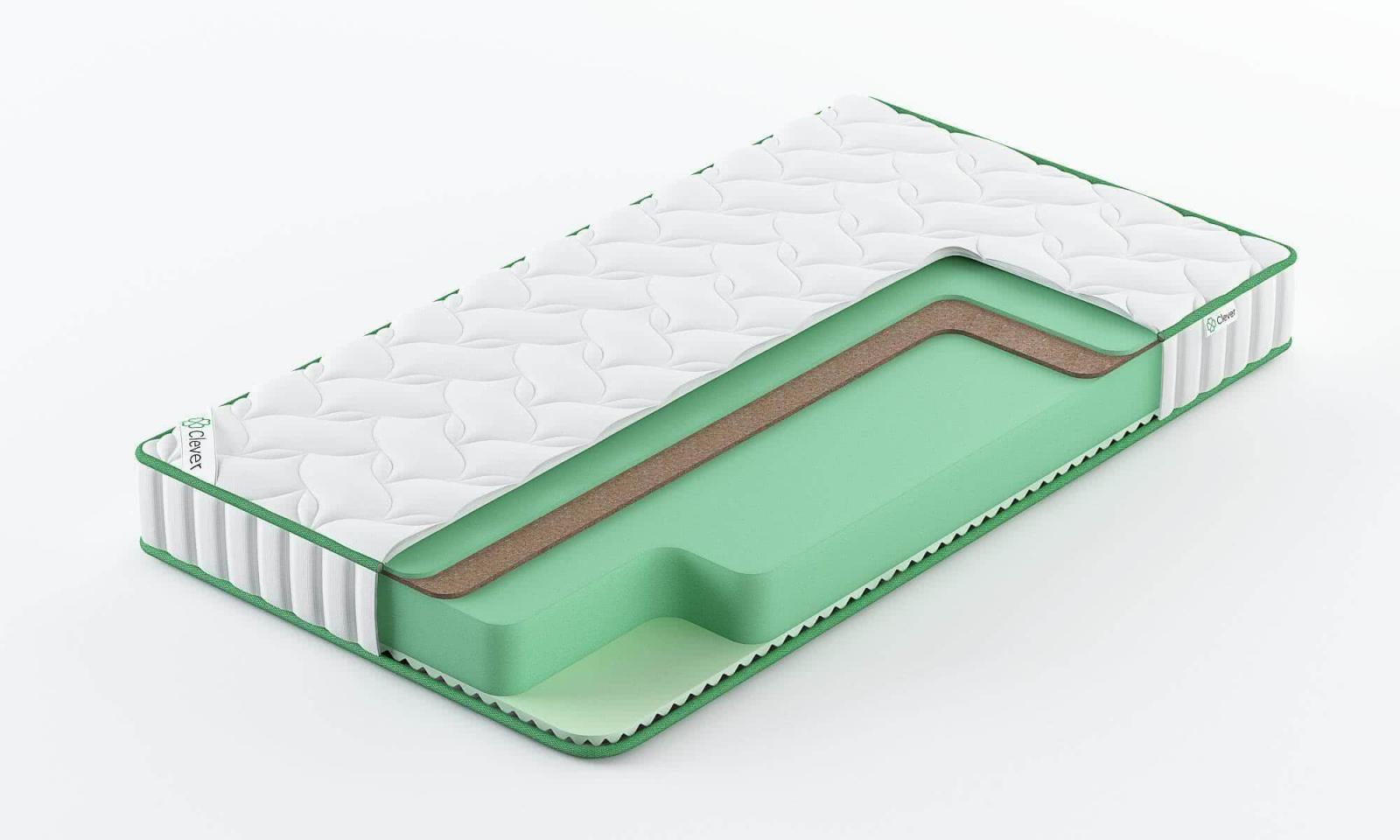 

Матрас Clever Energy 225x210, Белый, Energy