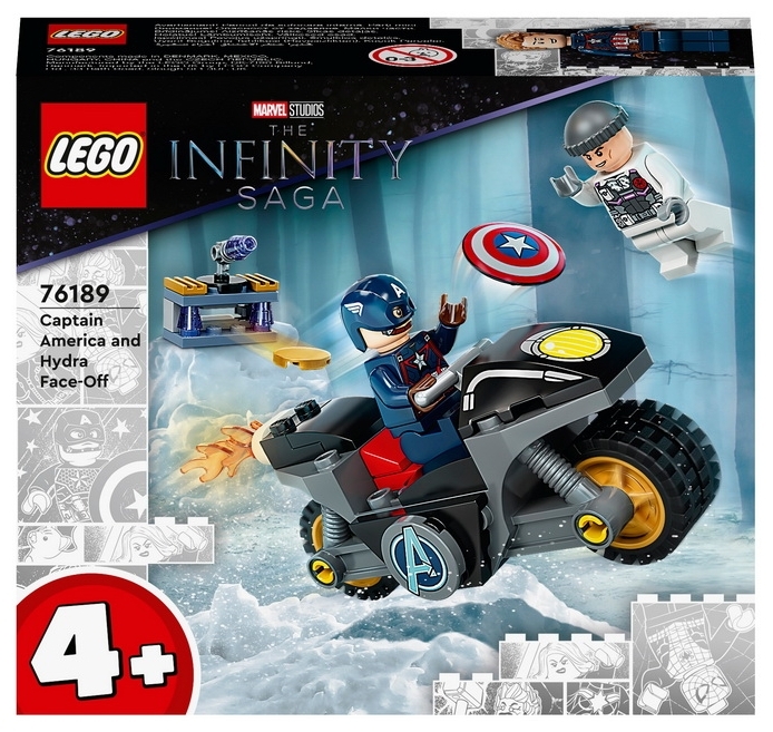 

Конструктор LEGO Marvel Avengers Movie 4 76189 Битва Капитана Америка с Гидрой, Битва Капитана Америка с Гидрой