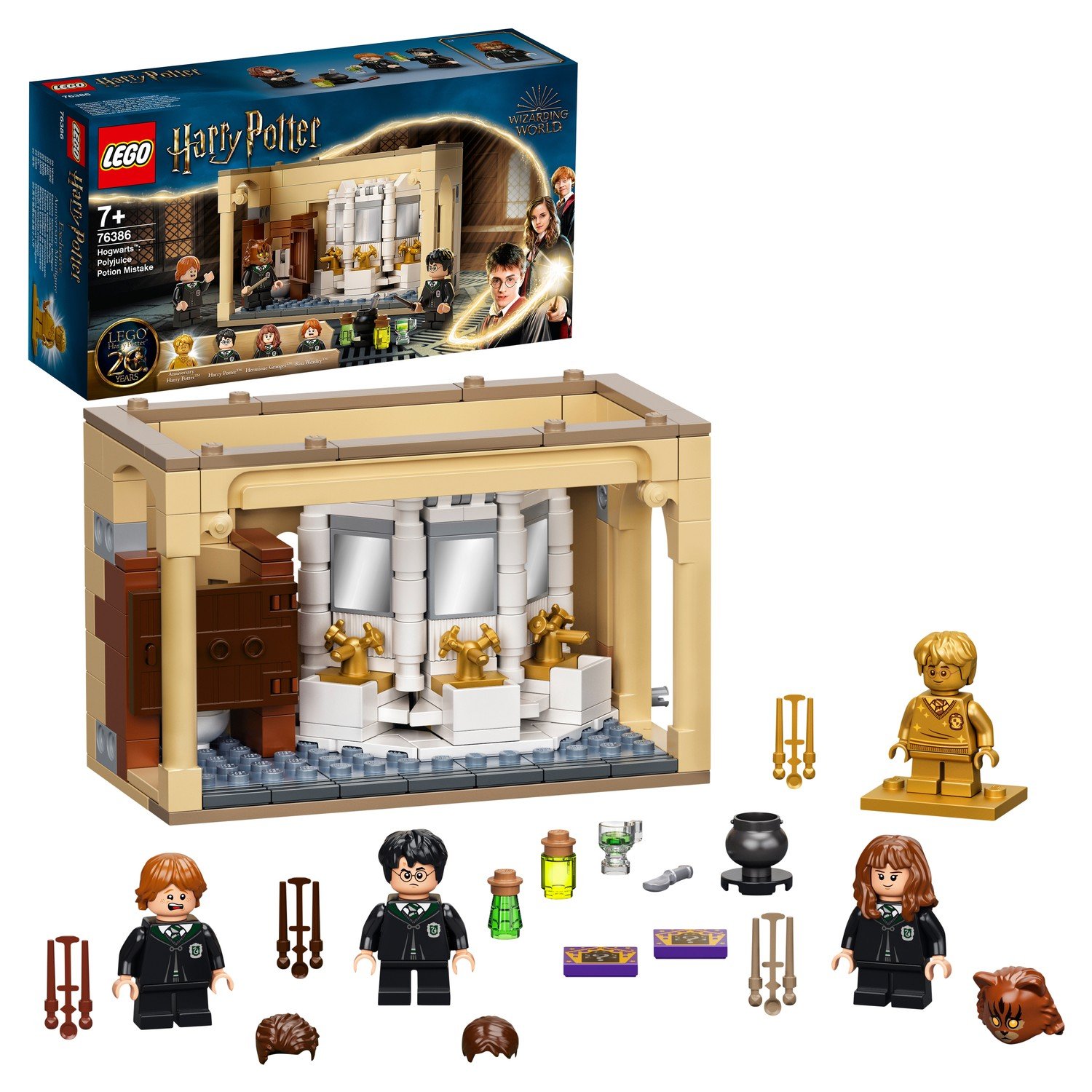 Конструктор LEGO Harry Potter 76386 Хогвартс: ошибка с оборотным зельем конструктор lego harry potter 76413 хогвартс выручай комната
