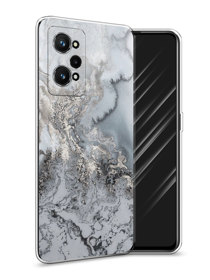 

Чехол Awog на Realme GT Neo 3T "Морозная лавина серая", Разноцветный, 2510750-3